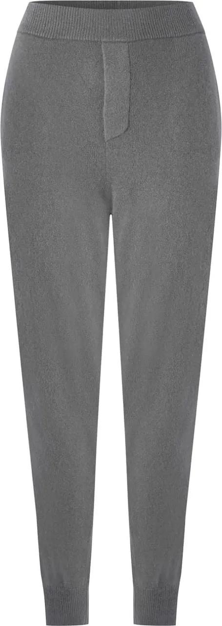 Thumbnail - Dsquared2 - Logo Knitted Cashmere Joggers Track Pants - Größe M - grau