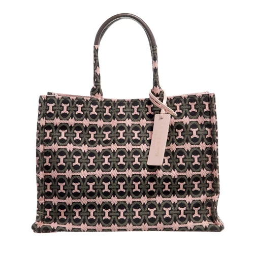 Coccinelle Never Without Bag Jacquard Multic.Bark/Bark Tote