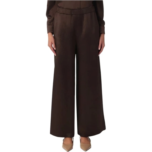 Max Mara  Trousers Brown schwarz