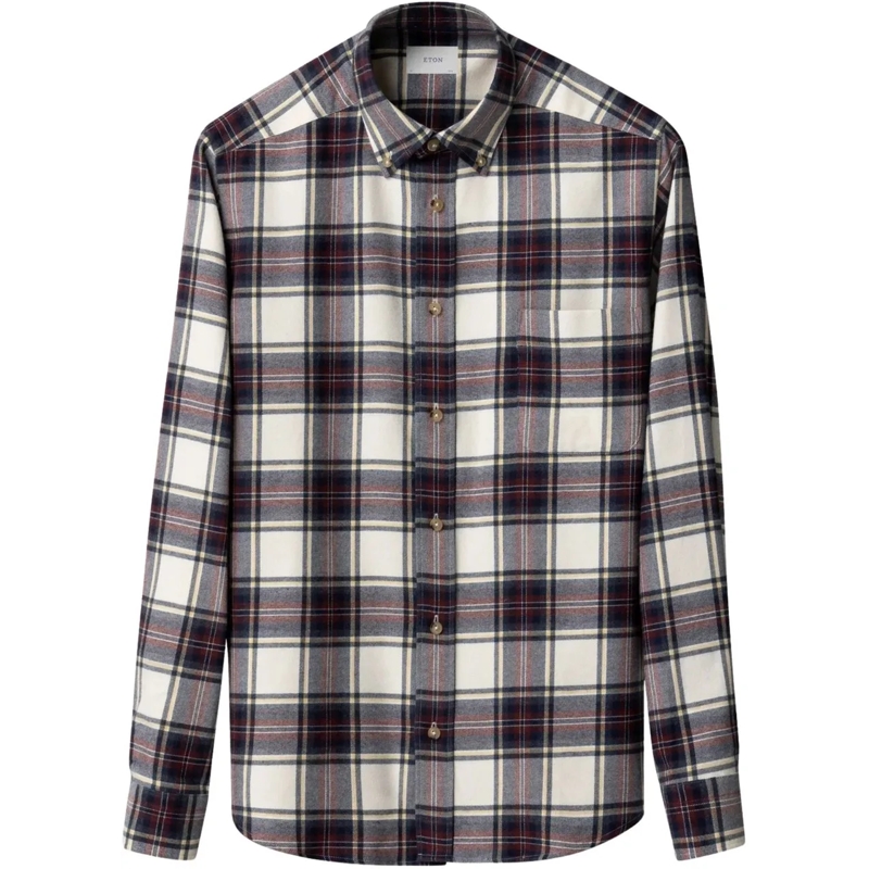 Eton  Eton  Lange Mouw Overhemden Multicolor 100013897 mehrfarbig