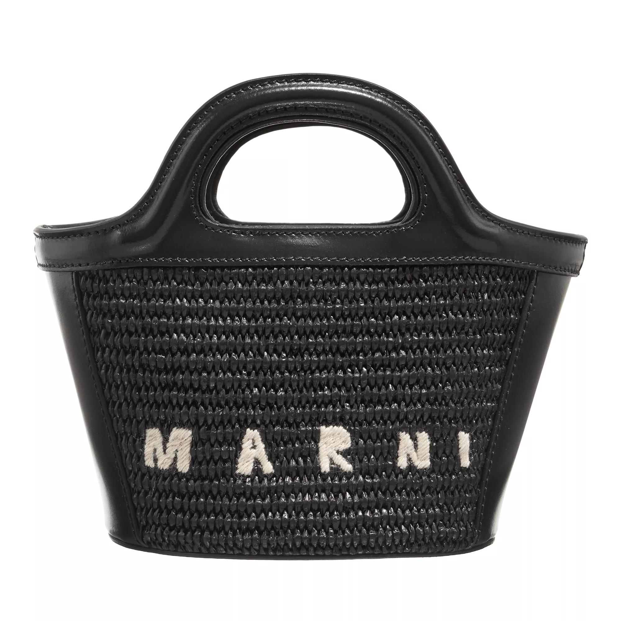 Marni Totes & Shopper - Tropicalia Micro - Gr. unisize - in Schwarz - für Damen