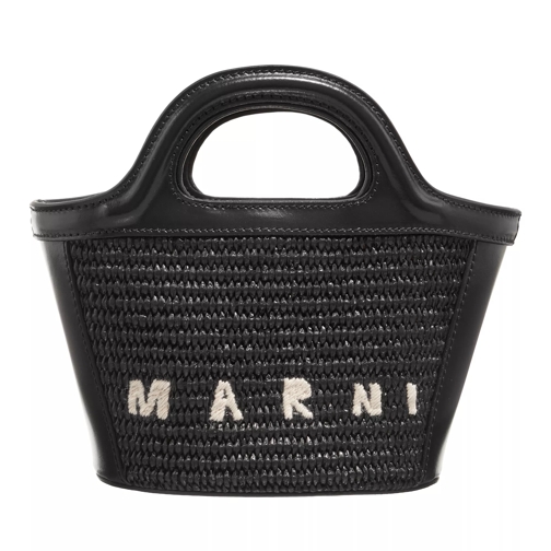 Marni Tropicalia Micro Black Crossbody Bag