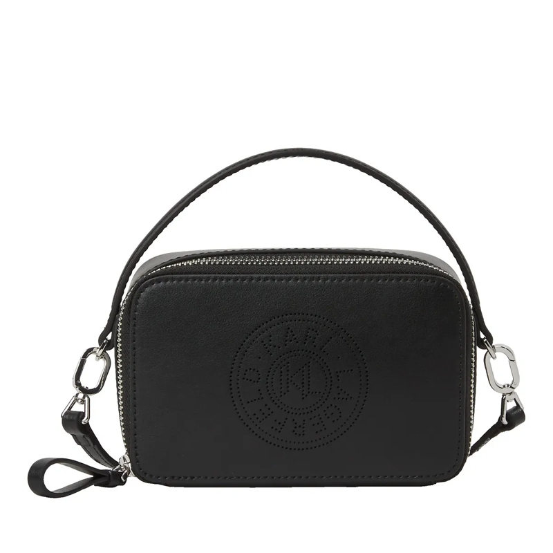 Karl Lagerfeld Geldbörse K/Circle Kameratasche mit Henkel schwarz