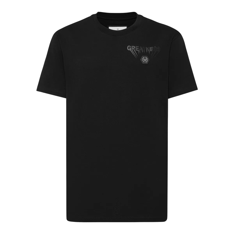 Philipp Plein T-Shirt T-Shirt Rundhalsausschnitt Ss schwarz