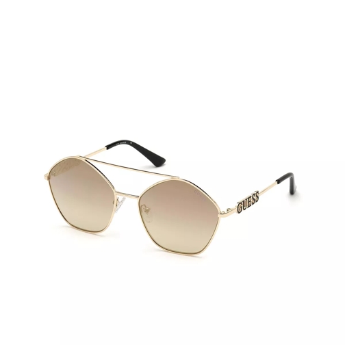 Guess Women Sunglasses Metal GU7644 Gold/Grey Lunettes de soleil