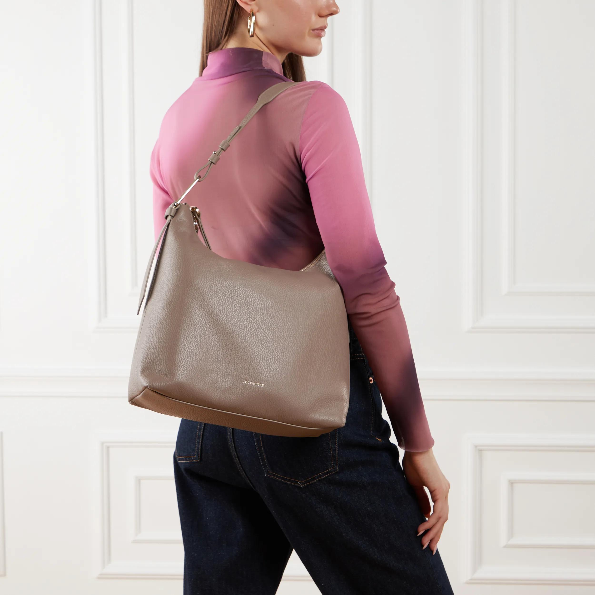 Coccinelle Hobo bags malory in taupe