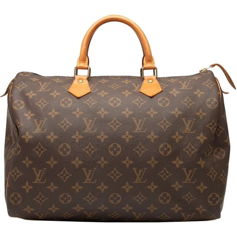 Louis Vuitton Fourre-tout Monogram Speedy 35 braun