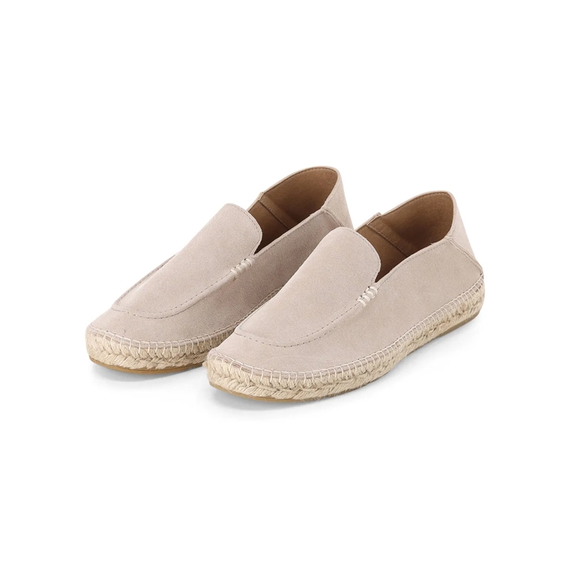 Espadrij l’originale Schnürschuhe Loafer aus Veloursleder mehrfarbig