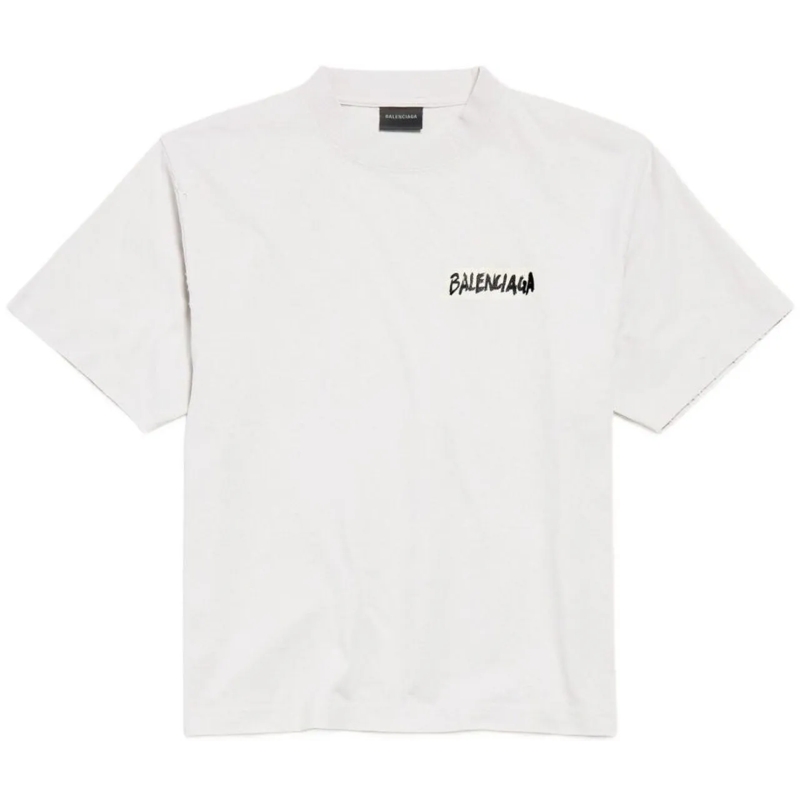 Balenciaga T-Shirt T-Shirts And Polos White weiß