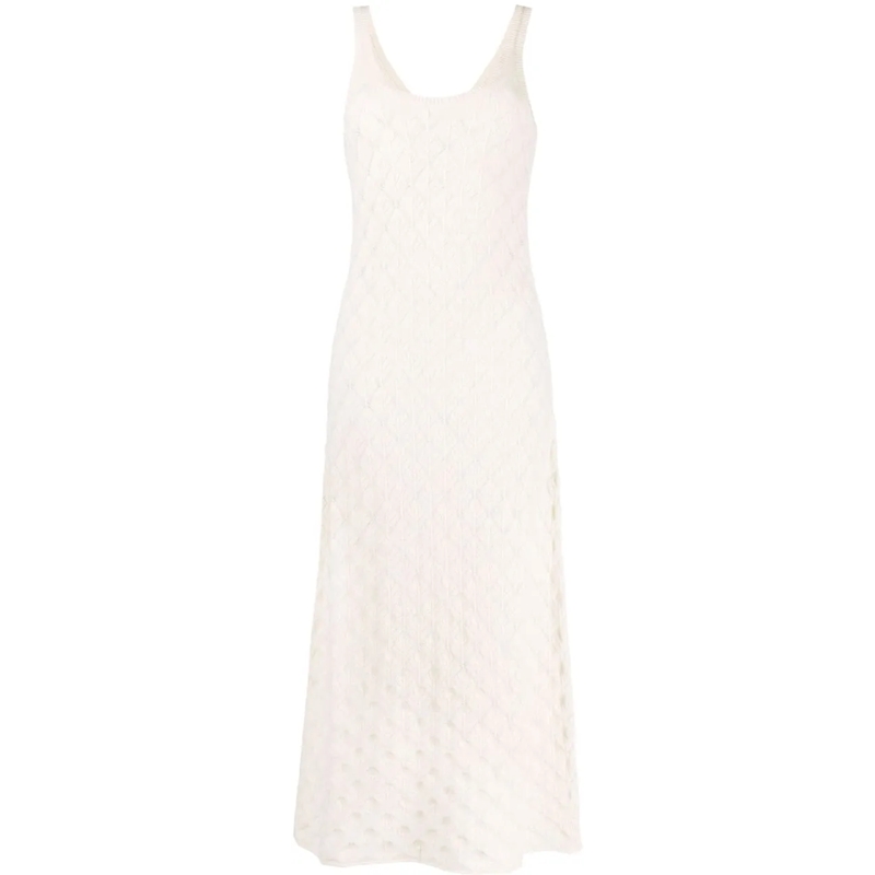 Chloé Maxikleid Dresses White weiß