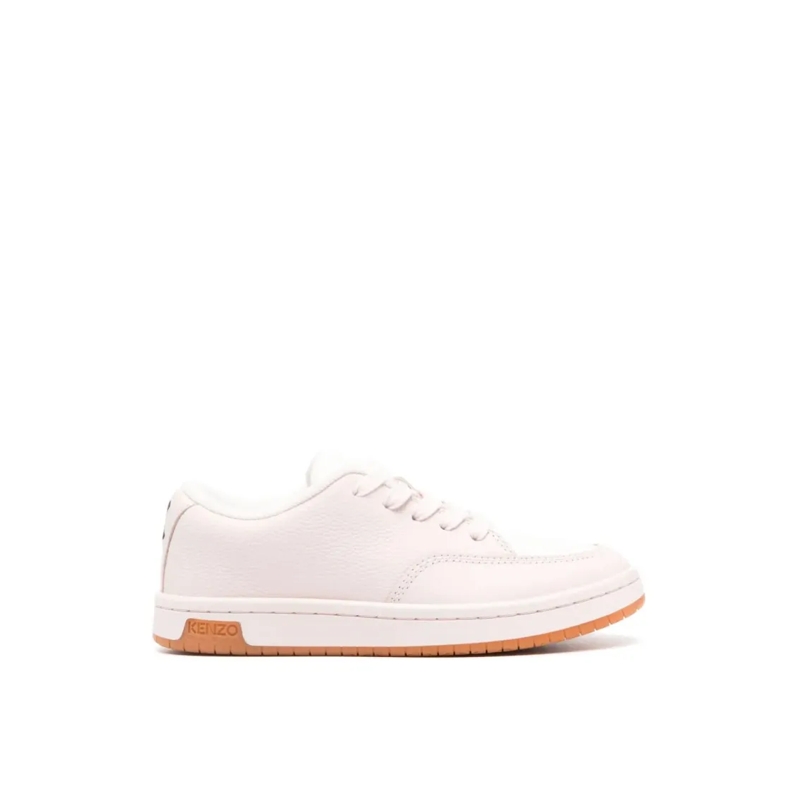 Kenzo Sneaker basse Dome Logo Sneakers With Soft Leather Upper And Con Neutrals