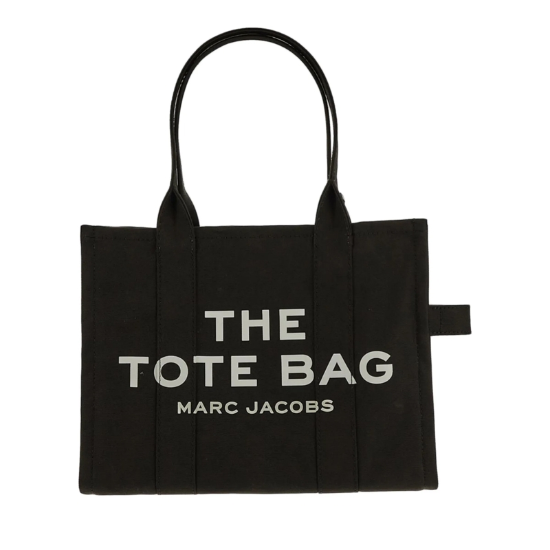 Marc Jacobs Tote Large Tote' Black Tote Bag With Contrasting Logo P Black