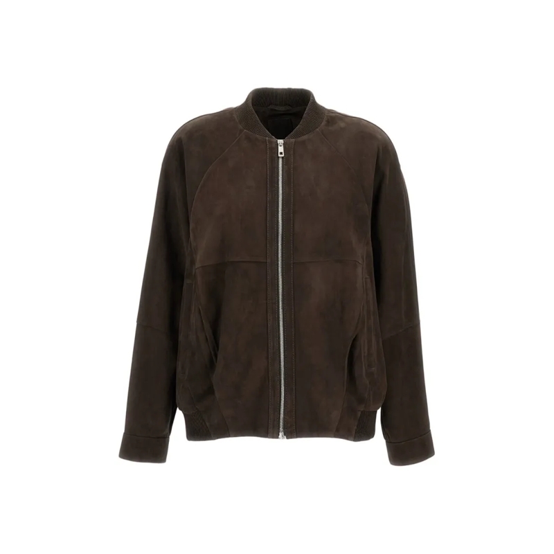 Desa 1972 Overgangsjas Structured Brown Jacket With Classic Silhouette Brown