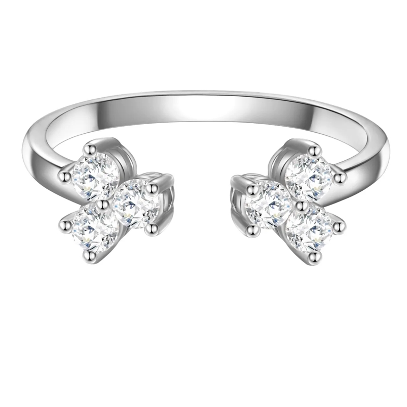 Glanzstücke München Ring Sterling Silber Ring Zirkonia silber