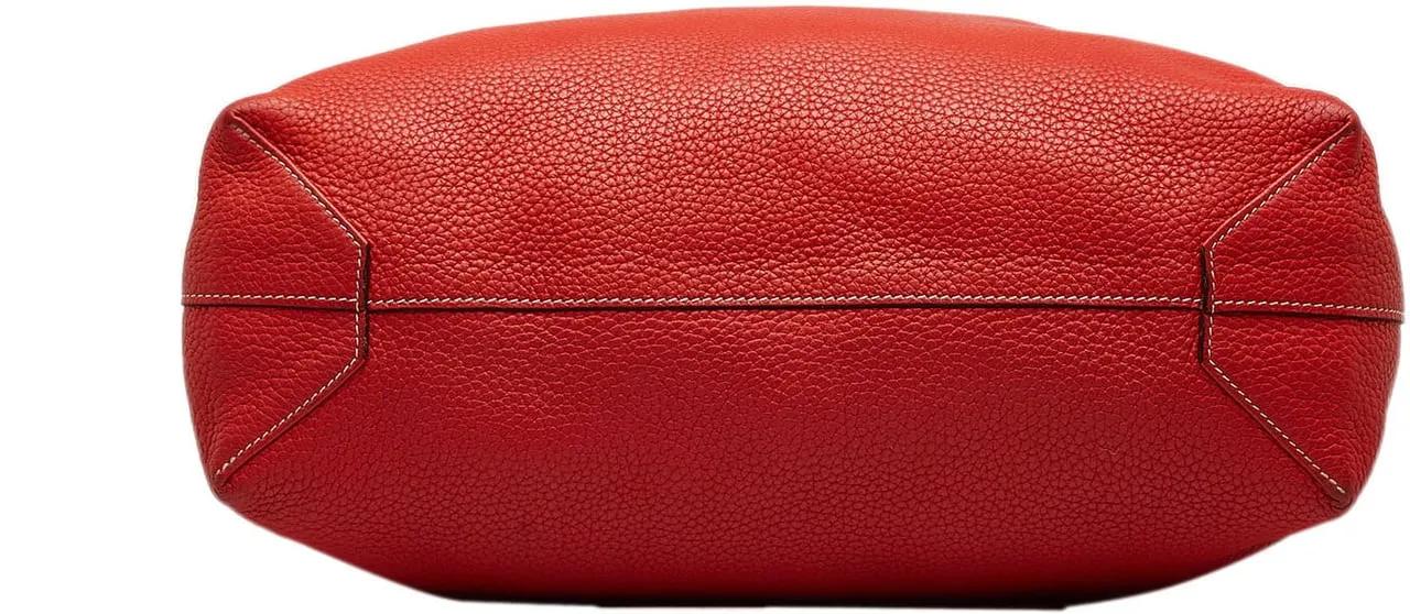 Hermès Shoppers 2014 Clemence Double Sens 36 in rood