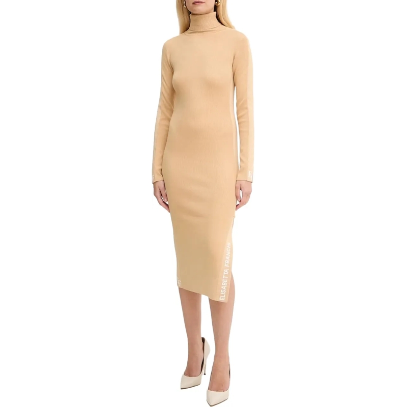 Elisabetta Franchi Robe midi Dresses Honeyavorio beige