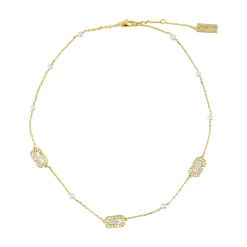 Marc Jacobs Medium Halsketting Mop Chain Necklace - Metal - Gold Gold