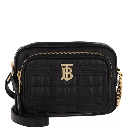 Burberry Jessie Crossbody Bag Quilted Leather Black Borsetta a tracolla