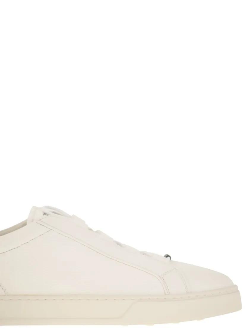 Thumbnail - Tod's Low-Top Sneaker - Leather Trainers - Gr. 8_5 - in Beige - für Damen