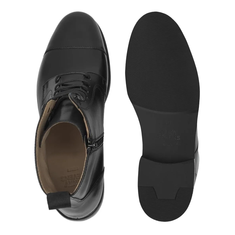 Henry Stevens Laarzen Schnürboots Winston CDB2 schwarz(Image 4)