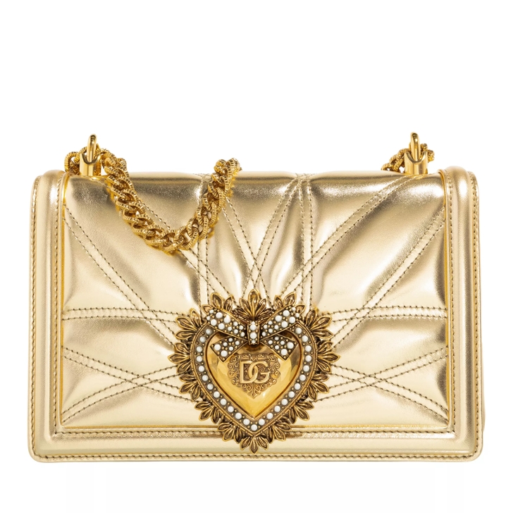 Dolce and cheap gabbana gold bag