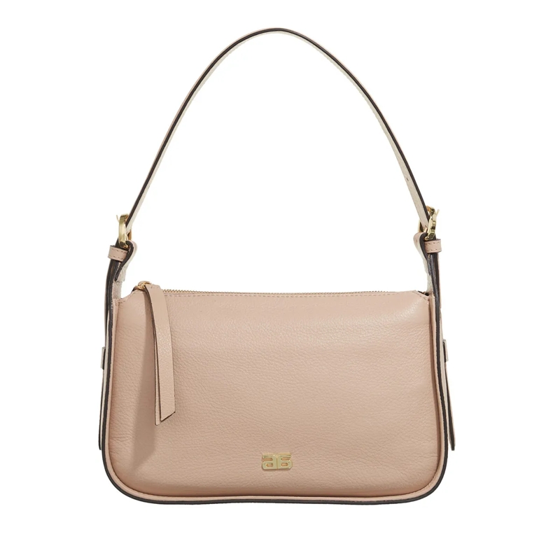 Abro Schultertasche Schultertasche Best Friend Natural