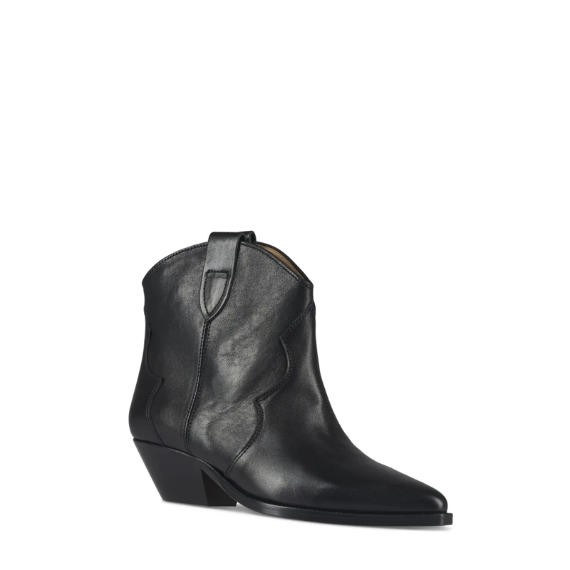 Isabel Marant Veterschoenen Ankle Boots With Pointed Toe Black(Image 4)