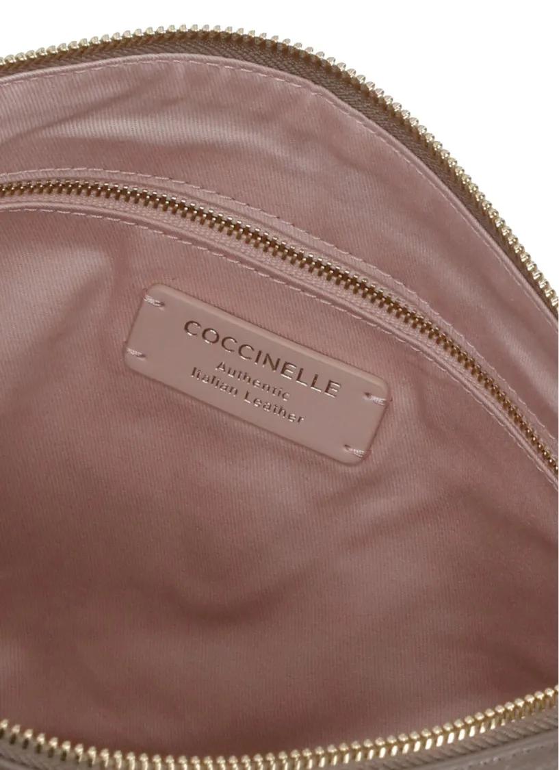 Coccinelle Shoppers Campus Shoulder Bag in beige