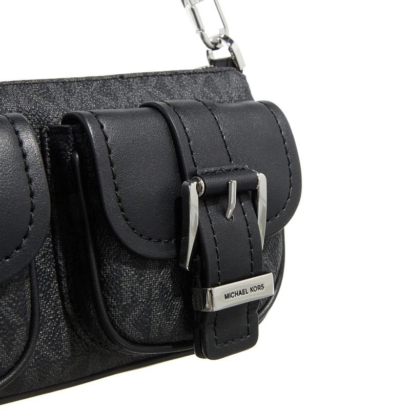 MICHAEL Michael Kors Pochette Sm Conv Pouchette Black(Image 4)