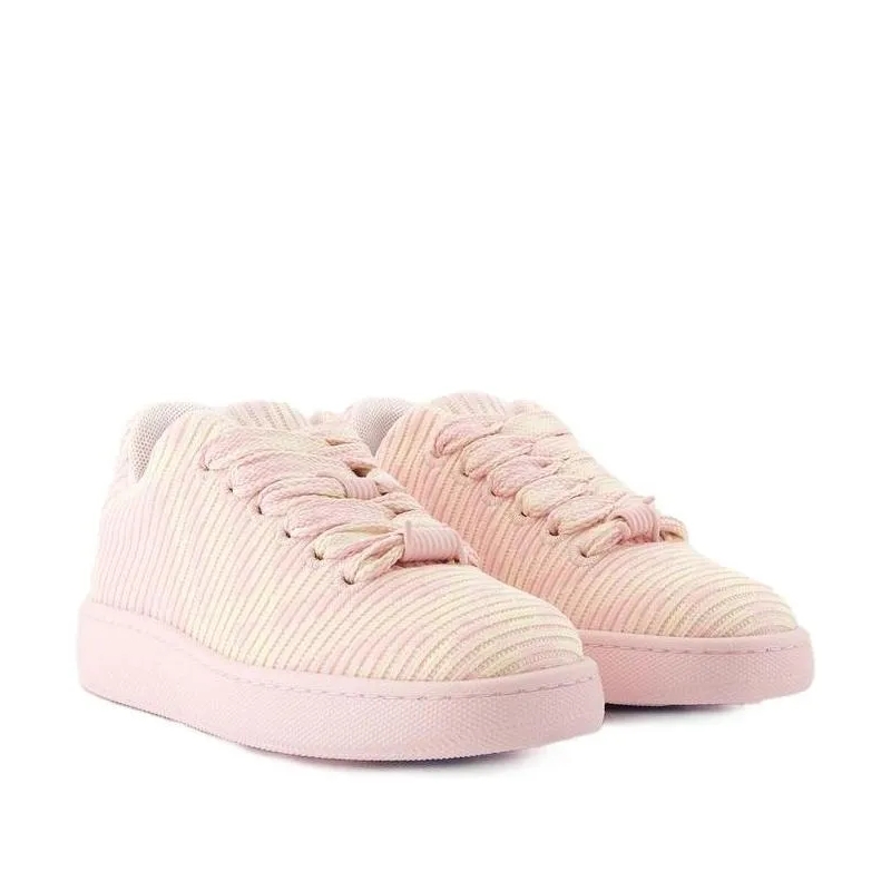 Burberry Low-Top-Sneaker Lf Box Knit Sneakers - Synthetic - Pink Neutrals(Image 3)