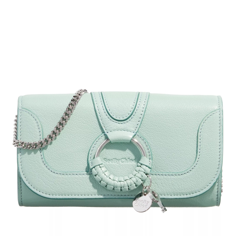 See By Chloé Wallet On A Chain Hana Sbc Long Wallet Blowy Blue