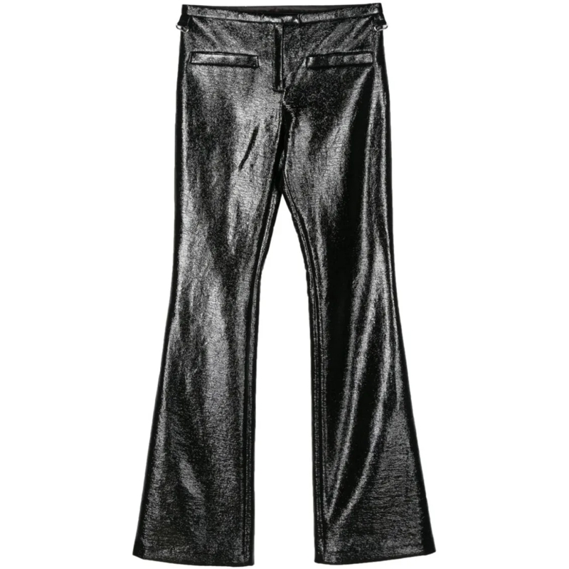 Courrèges  Flared Black Trousers Black