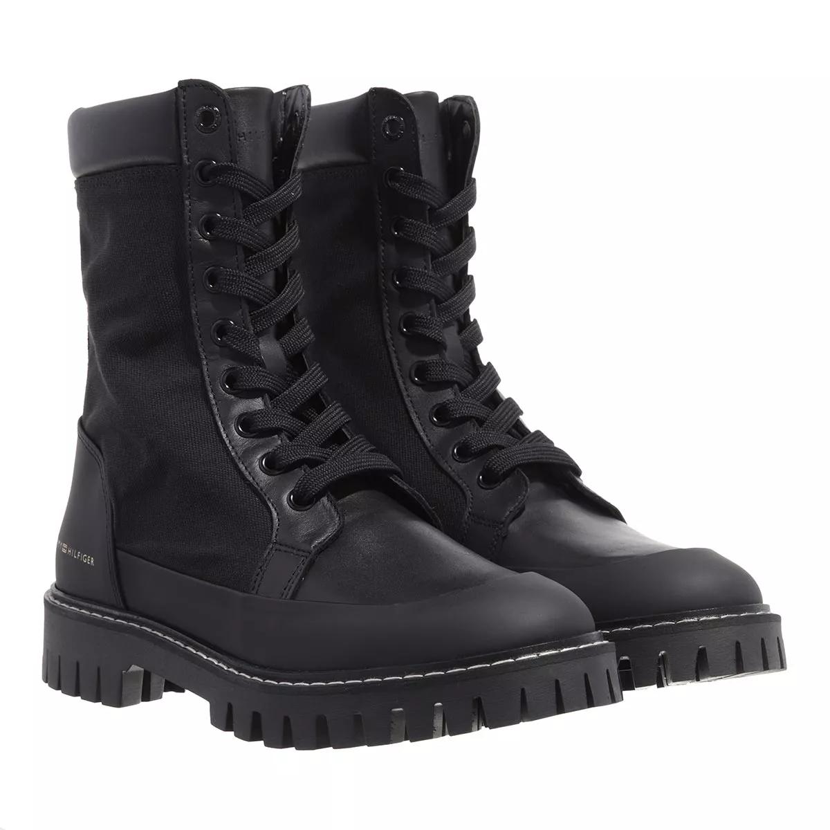 biker boots tommy hilfiger