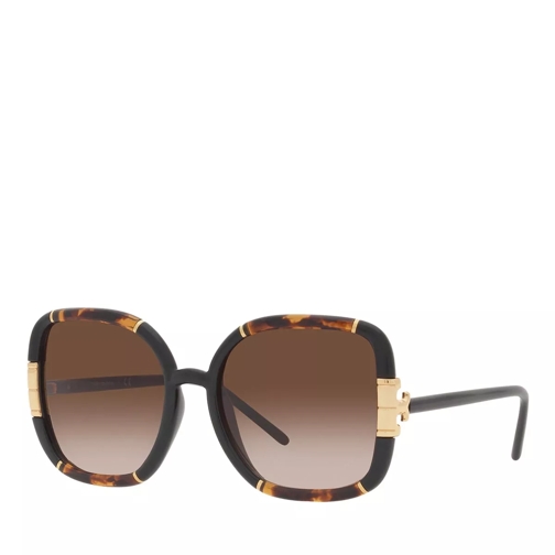 Tory Burch Sunglasses 0TY9071U Dark Tortoise/Black Sunglasses