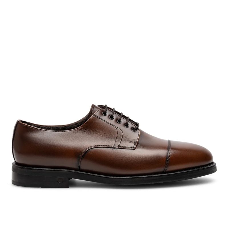 Henry Stevens Chaussures à lacets Schnürer Winston CD3 mittel-braun