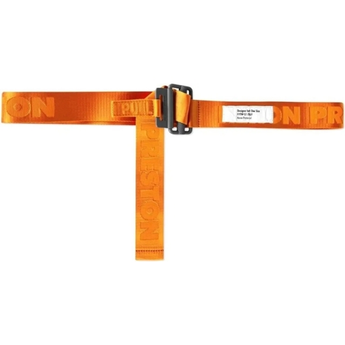 Heron Preston Gürtel Classic Buckle Logo Tape Belt orange