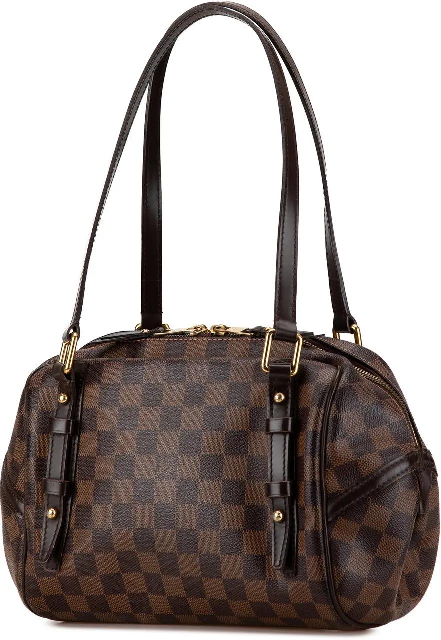 Louis Vuitton Hobo bags 2010 Damier Ebene Rivington PM in bruin