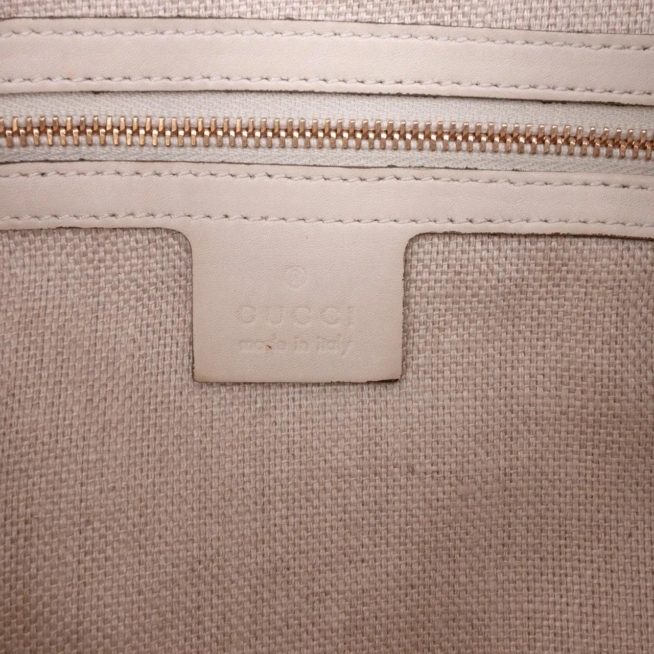 Thumbnail - Gucci Shopper - Leather Handmade Tote - Gr. unisize - in Weiß - für Damen