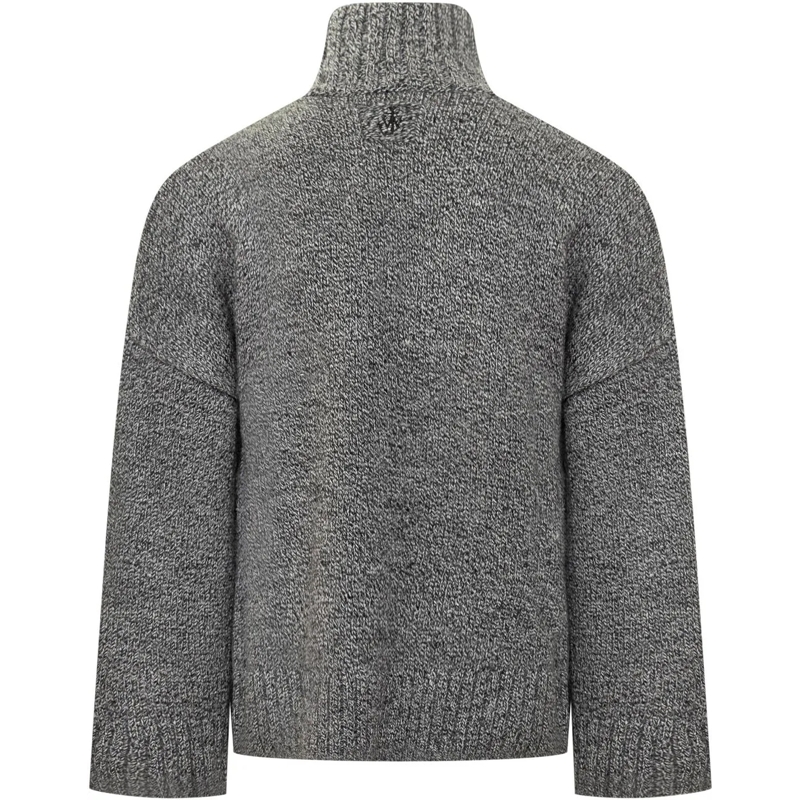 J.W.Anderson  Maglione Grigio con Tasca in Pelle J.W Anderson grau(Image 2)