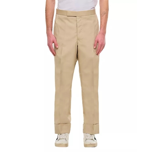 Thom Browne  Backstrap Trousers Neutrals