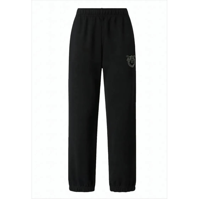 Pinko Jogginghose Relaxed Black Sweatpants Black