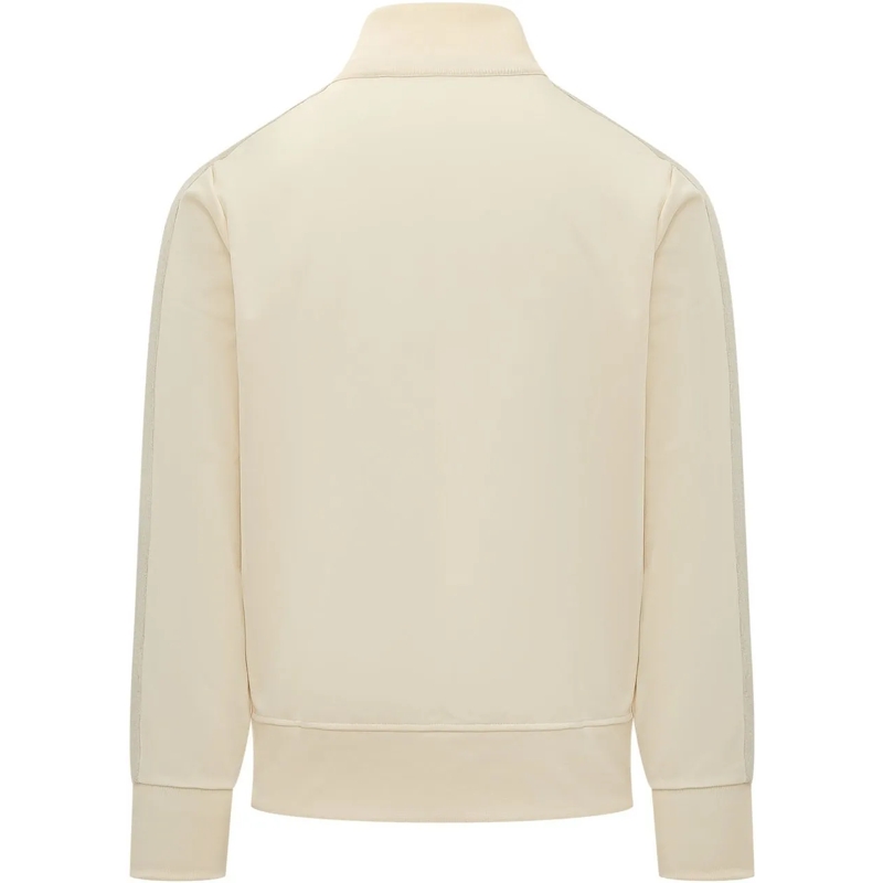 Palm Angels Doudoune Felpa con Zip Collo Alto e Logo weiß(Image 2)