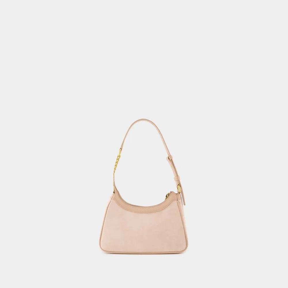 Balmain Hobo bags B-Army Shoulder Bag Leather Pink in roze