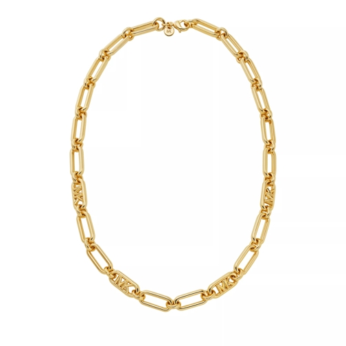Michael Kors 14K Gold-Plated Empire Link Chain Necklace Gold Lange Halsketting