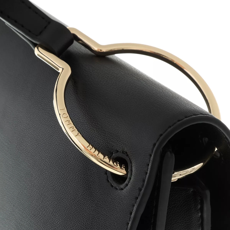 Tommy Hilfiger Sac à bandoulière Th Chic Saddle Bag Black(Image 4)