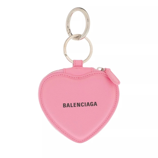 Balenciaga Cash Heart Mirror Case Wallet Rosa | Coin Wallet | fashionette