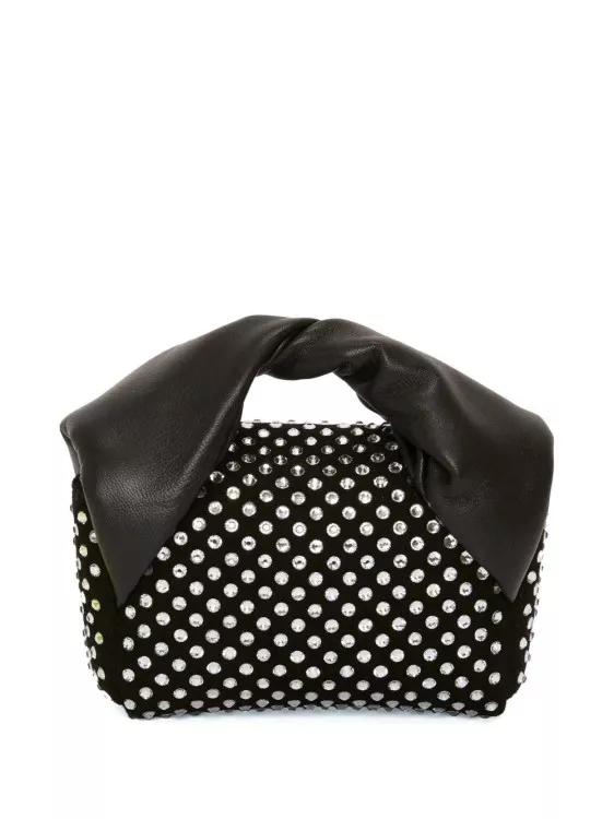 J.W.Anderson Hobo bags Mini Twister Crystal Bag in zwart