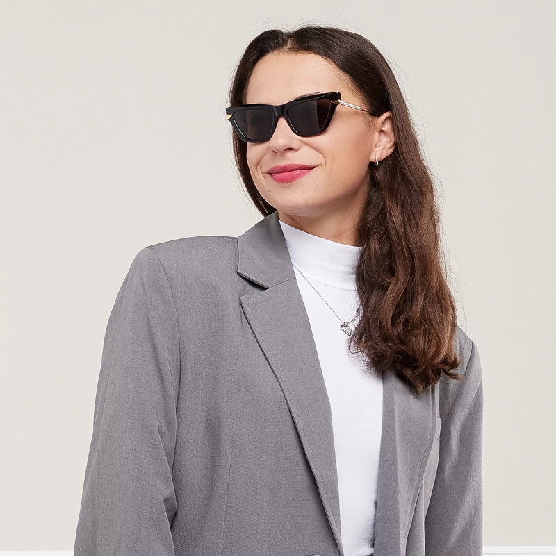 Bottega Veneta Zonnebril BV1241S black-gold (Image 2)