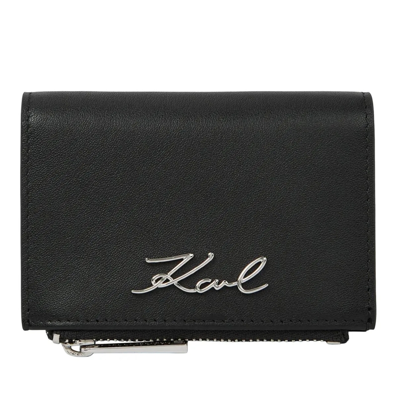 Karl Lagerfeld Bi-Fold-Portemonnaie SIGNATURE BI-FOLD GIFT SET Geldbörse schwarz