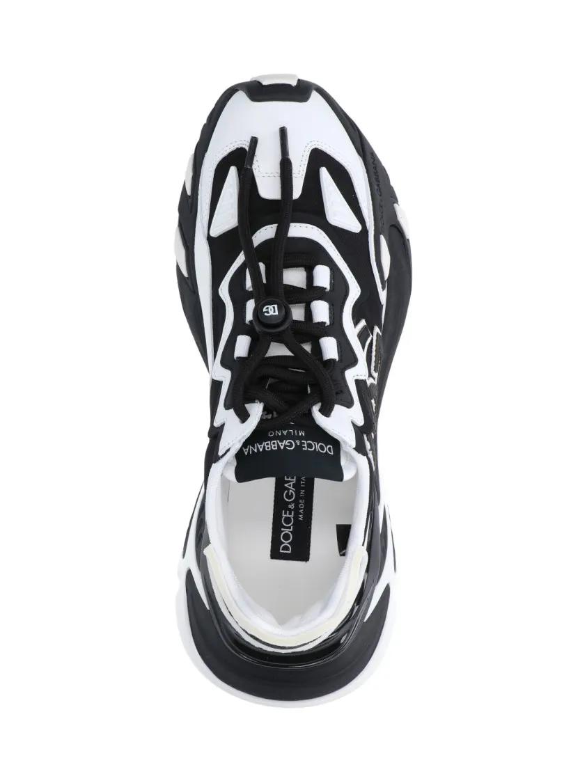 Thumbnail - Dolce&Gabbana Low-Top Sneaker - "Daymaster" Sneakers – Black/White - Gr. 43,5 (EU) - in Schwarz - für Damen